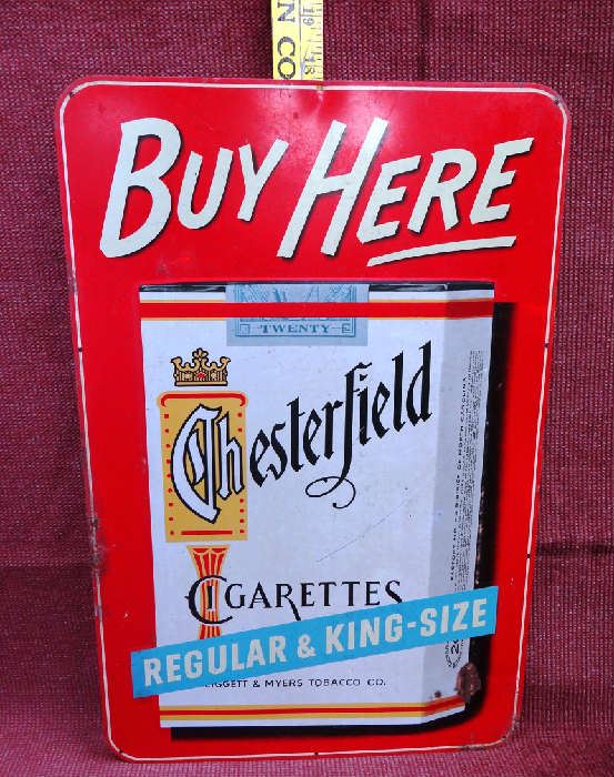 Old Chesterfield Sign