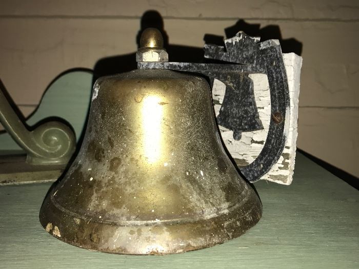 Vintage bell. "Dinner Time!"