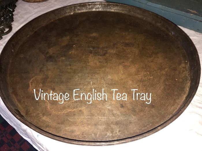 Vintage English Tea Tray