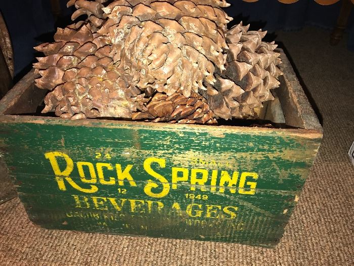 Rock Springs Beverages crate