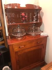 Vintage cherry cabinet 