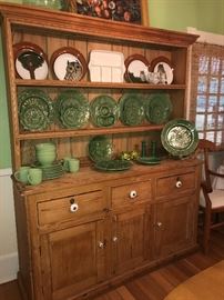 Stunning Pine Display Cabinet formerly used as as display piece at a Dayton's Department Store.