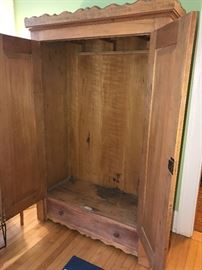 Primitive Pine Cabinet/Armoire 