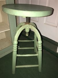 Vintage stool (located in the house)