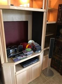 Display Cabinet and Sony Surround Sound System