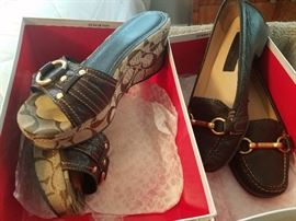 Coach shoes and handbags