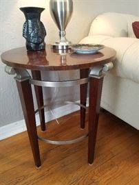 Ethan Allen Round side table