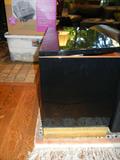 Side view of lacquer table. $180 each