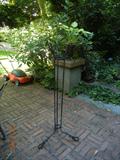 Iron decorative stand, indoor or outdoor, 51"high, $60