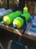 Refillable used scuba tanks, $80 each