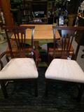 Two side chairs