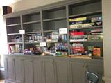 Books, games, audio cd's and dvds