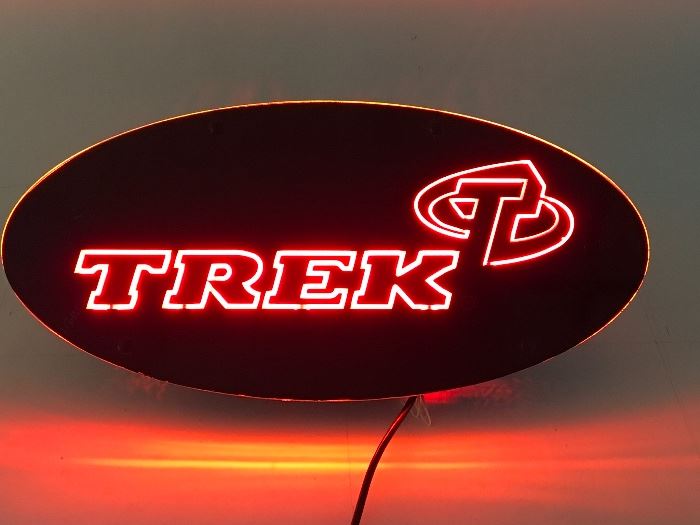 Lighted Trek Sign