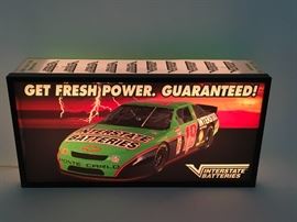 Lighted Interstate Batteries, NASCAR