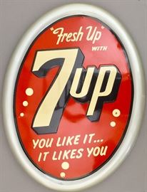 1950's 7Up Button
