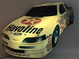 3-D Havoline NASCAR Lighted Sign