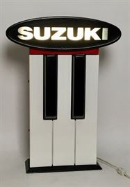 Suzuki Keyboard Advertising Sign