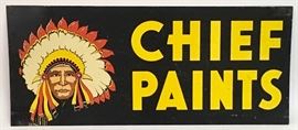 Chief Paints Sign