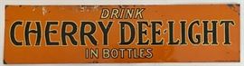 Cherry Dee-Light Tin Sign