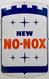 Gulf Oil No-Nox Pump Plate