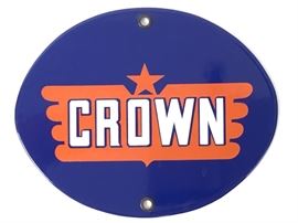 Crown Oil Pump Plate, Porcelain