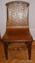 Exquisite hand made Bentwood Doll Chair , so detailed.