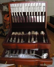 Reed & Barton Sterling Silver Flatware plus some serving pieces