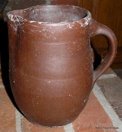 Antique Southern pottery Pitcher