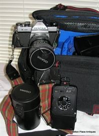 Pentax 35 mm with accessories