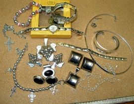 Sterling Silver , mexico vintage Earrings