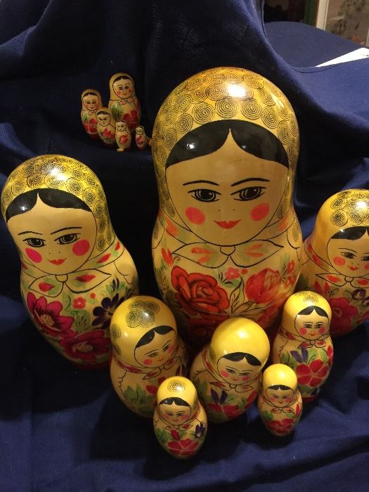 15 Doll Russian Stacking Doll