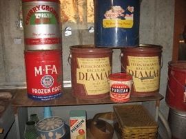 old tins