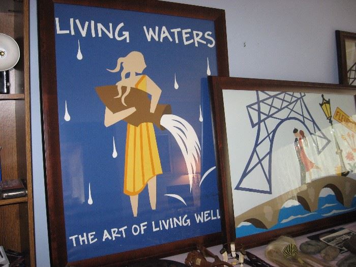 Pierre Matisse  titled Living Waters