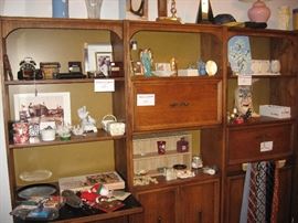 Bookcases and lots of small items