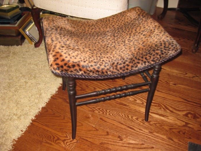 Antique stool.