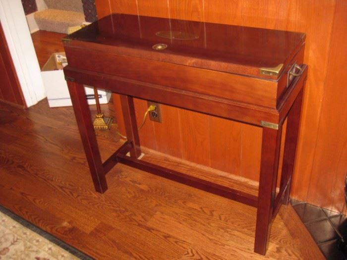 Asian style trunk table