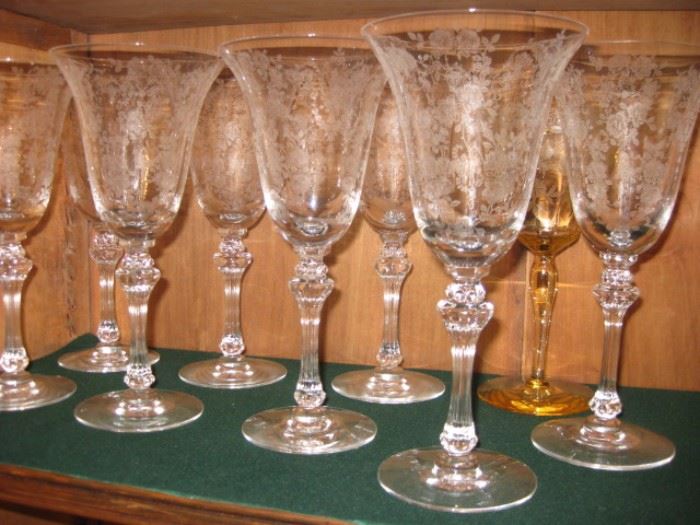 Fostoria goblets