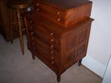 Cherry spool cabinets