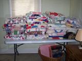 30+ vintage handmade quilts