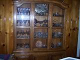 Fruitwood dining room suite