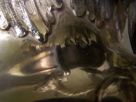 AUSTRIA 800 SILVER ROCOCO JARDINIERE WITH REMOVABLE BRASS LINER CIRCA 1900