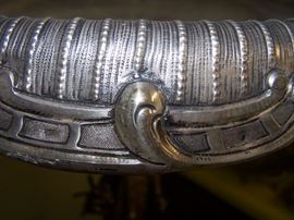 GERMAN 800 SILVER ALLEGORICAL CENTERPIECE EPERGNE - BRUCKMANN & SOHNES - HEILBRONN