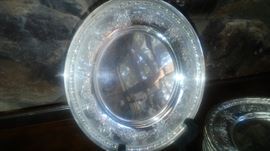 TOWLE CANDLELIGHT STERLING SET OF 12 BREAD & BUTTER PLATES