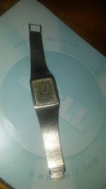 GIRARD PERREGAUX WRISTWATCH - SILVER CASE & BAND