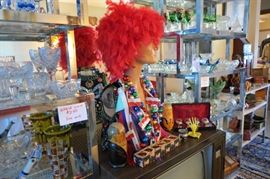 Chrome & Glass 70's Shelving