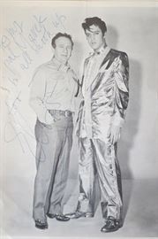 Elvis Photo and Autograph 