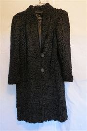 Evans Vintage Persian Lamb Long Coat