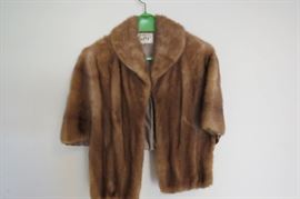 Vintage Fur Cape