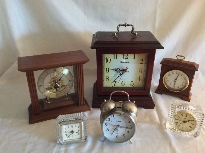 Clocks: Powell, Sharp, Staiger, and others.