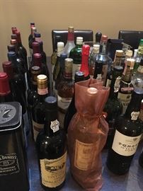 Bar items & glassware